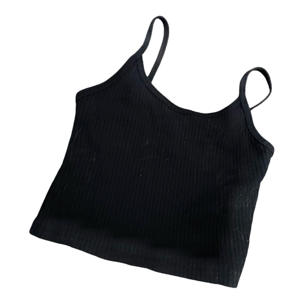 Topshop Black‎ Cropped Tank